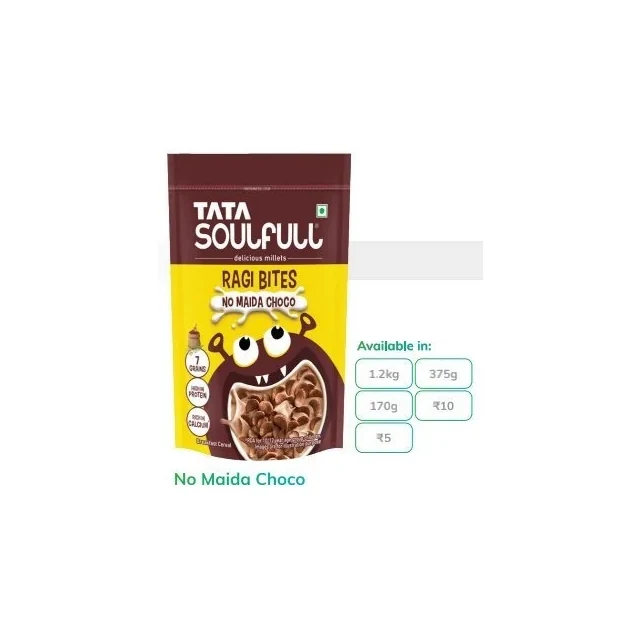 Tata Soulfull Ragi Bites Choco Chocolate (375 g)