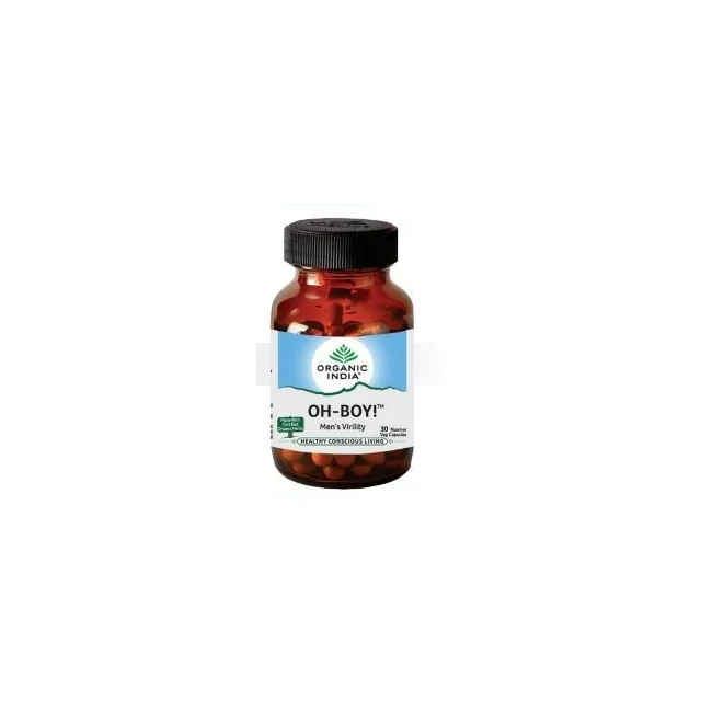 Organic India Oh-Boy Capsules (30s)